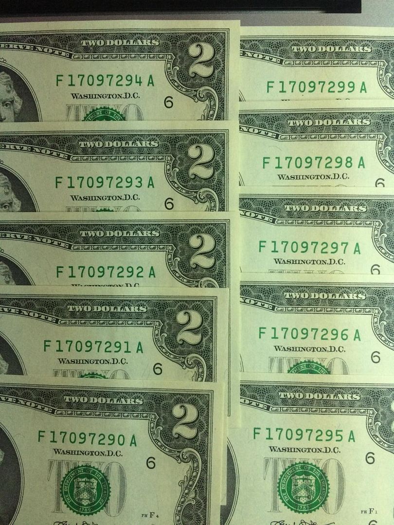 2$ 1928 , 1953 , 1963 , 1976 , 2003 , 1 & 2 Euro , tiền VN series đẹp và các loại - 21