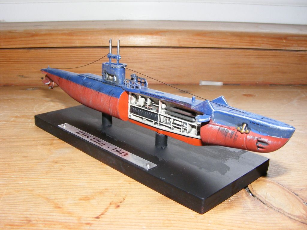 Royal Navy UClass Submarine models Ready for Inspection Maritime