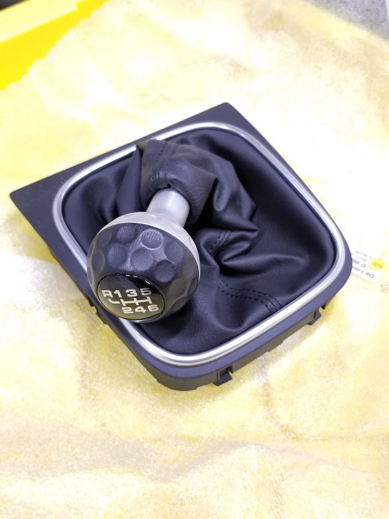 FS OEM VW R32 License Plate and OEM Retro Golf Ball Shifter VW Vortex Volkswagen Forum