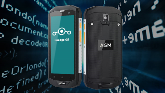 AGM A8 con Lineage OS
