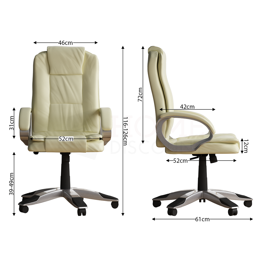 Exécutif chaise de bureau Ordinateur Gaming pivotant Home Cuir Réglable Bureau