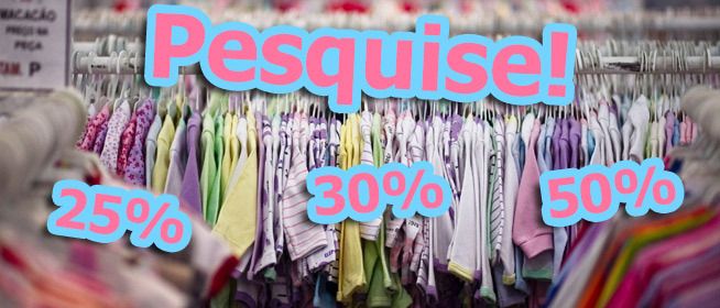 Quem pesquisa, economiza e só na Boutique Infantil você encontra preços incríveis pro enxoval do seu bebê!