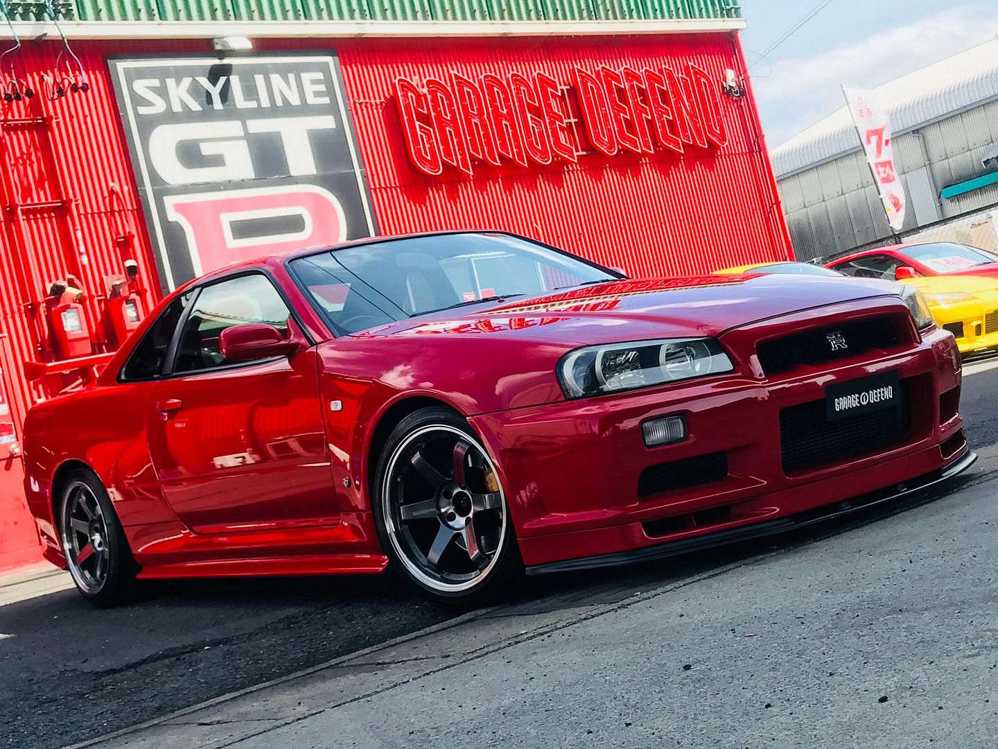 Lady in Red R34 GTR for Sale! - Garage Defend