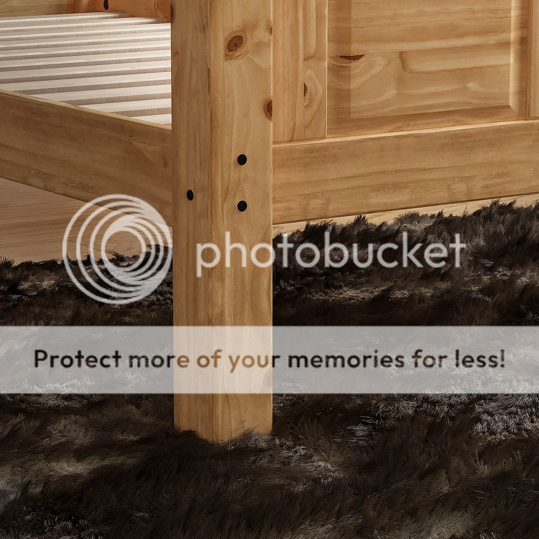 Corona Chest of Drawers Wardrobe Bed Mexican Solid Waxed Pine Bedroom