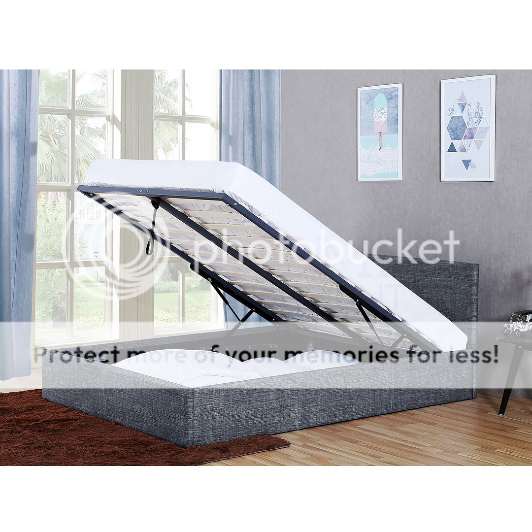 Veronica Double King Size Ottoman Bed Frame 4FT6 5FT Storage Lift
