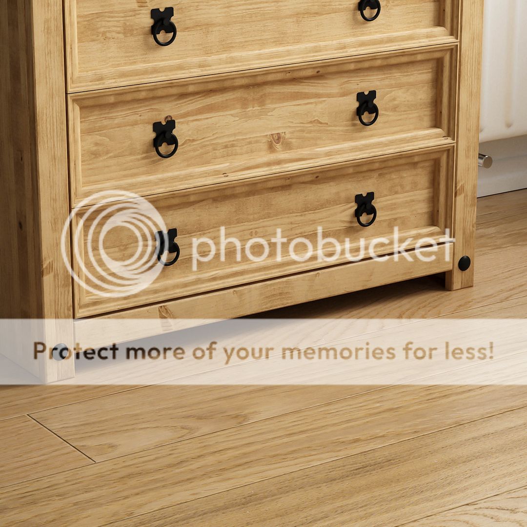Corona Chest Of Drawers Wardrobe Bed Mexican Solid Waxed Pine