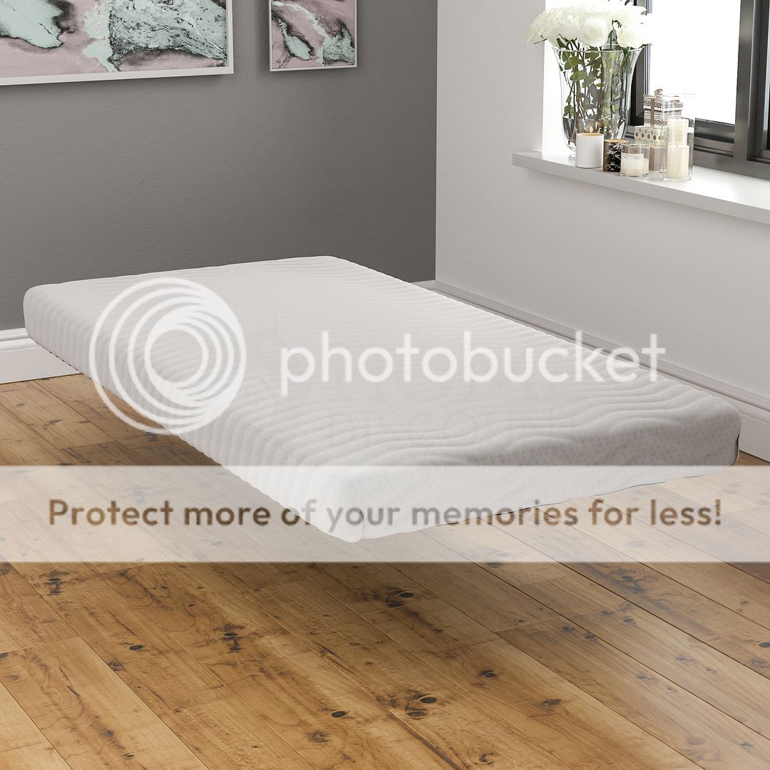 Memory Foam Mattress Sprung 3ft Single 4ft6 Double 5ft King Size Medium